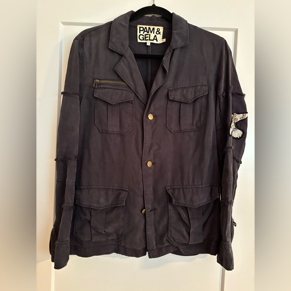 Pam and Gela Military Jacket
